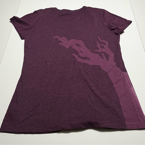 Michael Jackson Women SZ Large Purple Immortal World Tour Cirque Du Soleil Shirt - Picture 6 of 7